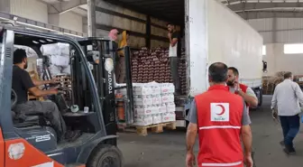 Türk Kızılay, Suriye'nin Süveyda İlinde Acil Yardım Gönderdi