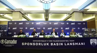Türk Telekom Basketbol Takımı ve Gamador İnşaat'tan Sponsorluk Anlaşması