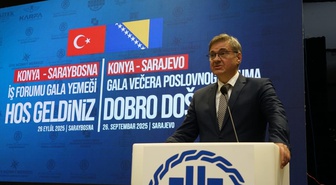 Türk ve Boşnak iş insanları yeni iş fırsatları için Saraybosna'da buluştu