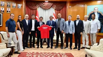 Cimnastik Federasyonu KKTC'de Ziyaretlerde Bulundu