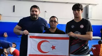 KKTC Güreşçileri Edirne'de Eğitim Alıyor