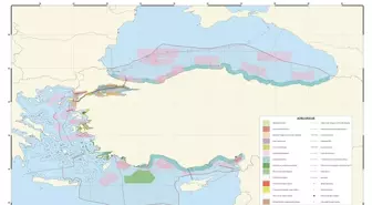 Türkiye Deniz Mekansal Planlaması Haritası Uluslararası Düzeyde Tescil Edildi