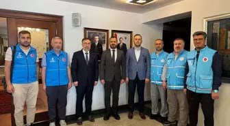 TDV Heyetinden Kabil Büyükelçisi Ünal'a Ziyaret