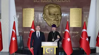 Türkiye Ermenileri Patriği Sahak Maşalyan'dan Iğdır Valisi'ne Ziyaret