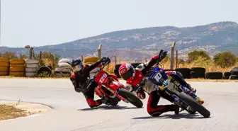 Türkiye Süpermoto Şampiyonası Uşak'ta Başladı
