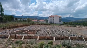 Çorum Uğurludağ'da Tohum Eleme Tesisi Temeli Atıldı
