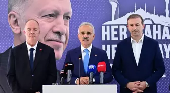 Ulaştırma ve Altyapı Bakanı Uraloğlu, AK Parti Adalar İlçe Başkanlığı'nda konuştu Açıklaması
