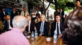 Ulaştırma Bakanı Uraloğlu Tunceli'de Esnafı Ziyaret Etti