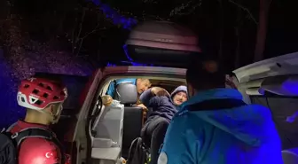 Uludağ'da Mahsur Kalan Kişi Kurtarıldı