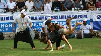 Yayladağı Kültür Sanat Festivali'nde Uluslararası Aba Güreşi Şampiyonası Düzenlendi