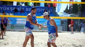 Aydın'da Uluslararası Plaj Voleybolu Türkiye Serisi Başladı