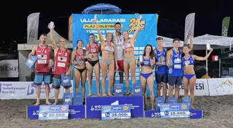 Hopa'da Pro Beach Voleybol Turnuvası Tamamlandı