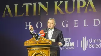 Ümraniye Belediyesi, 'Altın Kupa Gecesi' etkinliği düzenledi