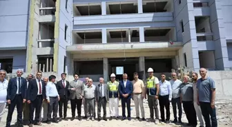 Edirne Valisi, Keşan'daki Okul İnşaatlarını İnceledi