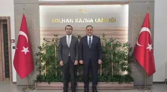Vali Usta'dan Kaymakam Doğan'a Hayırlı Olsun Ziyareti