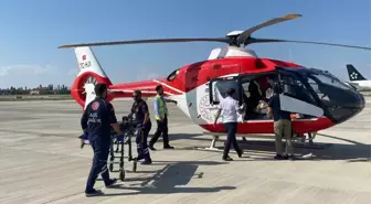 Diyabet Hastası Genç, Ambulans Helikopterle Van'a Ulaştırıldı