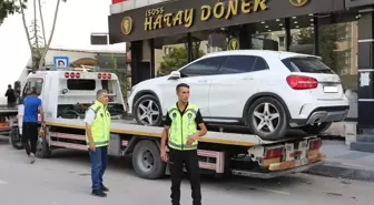 Van'da Hatalı Park Eden Araçlara Cezai İşlem ve Çekim Uygulaması