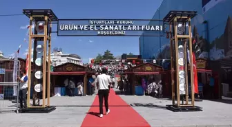 Van'da İşyurtları Ürün ve El Sanatları Fuarı Devam Ediyor
