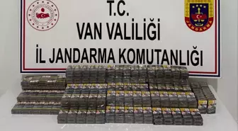 Van'da Gümrük Kaçağı 1778 Paket Sigara Ele Geçirildi