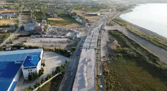 Van Edremit'te Köprülü Kavşak ve Bağlantı Yolu Çalışmaları Devam Ediyor