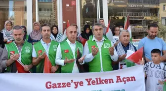 Van ve Hakkari'de Filistin'e Destek Açıklamaları