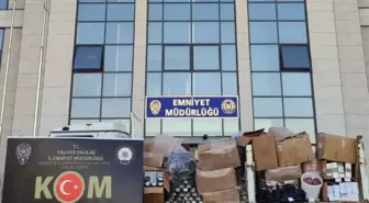 Yalova'da Kaçak Elektronik Eşya ve Tütün Operasyonu