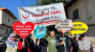 Yapraklı'da Sağlıklı Yaşam İçin Yürüyüş Etkinliği