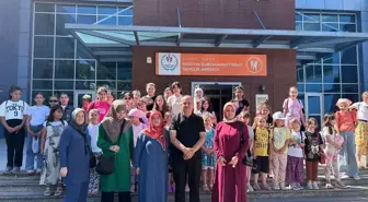Bafra'da Yaz Kur'an Kursu Öğrencileri Kızılırmak Deltası'nı Gezdi