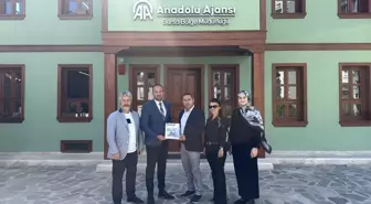Yeşilay Bursa Şubesi Başkanı Anadolu Ajansı'nı Ziyaret Etti