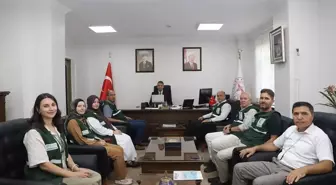Yeşilay Edirne Şubesi Halk Sağlığı Haftası Dolayısıyla İl Sağlık Müdürlüğünü Ziyaret Etti