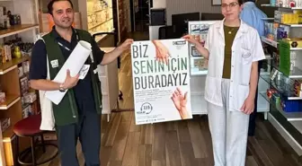 Yeşilay Giresun'dan Eczanelere Bağımlılıkla Mücadele Bilgilendirmesi