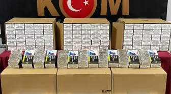 Yerköy'de 202 Bin Kaçak Makaron Ele Geçirildi