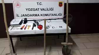 Yozgat'ta İzinsiz Kazı Yapan İki Şüpheli Gözaltında