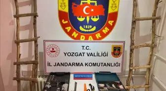 Yozgat'ta İzinsiz Kazı Yapan 4 Zanlı Gözaltına Alındı
