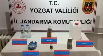 Yozgat'ta Sahte Alkol Üreten Zanlı Yakalandı
