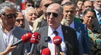 Zafer Partisi Genel Başkanı Özdağ, Talat Paşa Anıtı'nı ziyaret etti