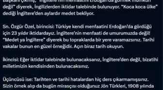 Ahmet Fethan Baykoç'tan Özgür Özel'e Sert Tepki