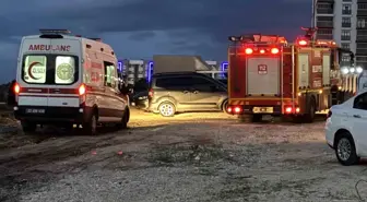 Edirne'de Bir Binanın Balkonunda Yangın Çıktı