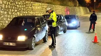 Emet'te Trafik Denetimleri Sürüyor