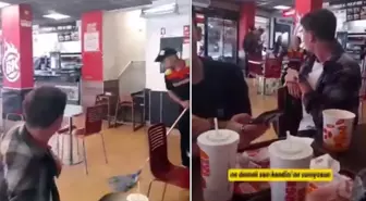 Fast-food restoranında skandal! Herkesin içinde azarlanınca gözyaşlarına hakim olamadı