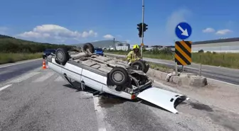 Balıkesir'de Trafik Kazası: 2 Yaralı