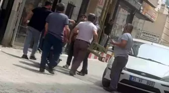 Hatay'da Motosikletli Kurye ile Esnaf Arasında Tartışma Çıktı