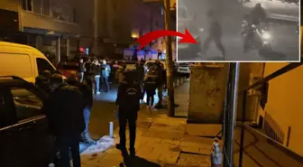 Kağıthane'de eğlence mekanına el bombalı saldırı kamerada