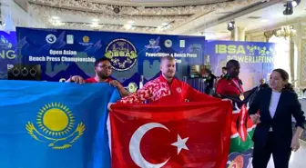 Görme Engelliler Powerlifting Dünya Kupası'nda Türkiye'ye 8 Madalya