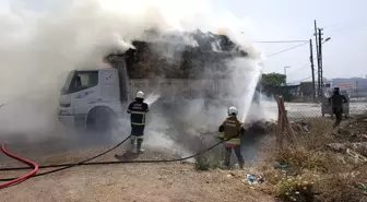 Hatay'da Saman Yüklü Tırda Yangın Kontrol Altına Alındı