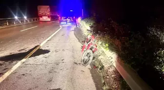 Bilecik'te Motosiklet Kazası: Sürücü Ağır Yaralandı