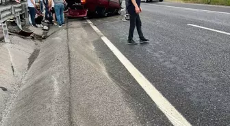 Zonguldak'ta Aileyi Vuran Trafik Kazası: 3 Yaralı