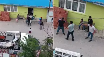 Tuğla ve yumruklarla birbirlerine saldırdılar