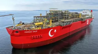 Türkiye'nin ilk yüzer üretim platformu 'Osman Gazi' doğal gaz üretimini iki katına çıkaracak