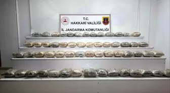 Hakkari'de 34 Kilogram Uyuşturucu Ele Geçirildi